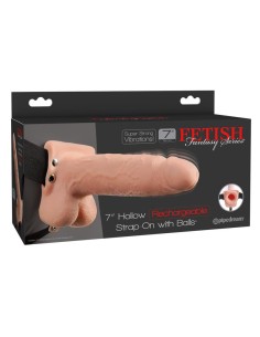 Arnes Dildo Hueco con Vibración 7
