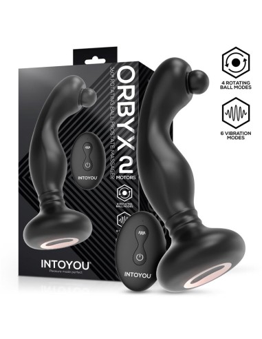 Orbyx Masajeador Prostático con Rotación, Vibración y Control Remoto
