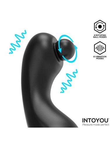 Orbyx Masajeador Prostático con Rotación, Vibración y Control Remoto