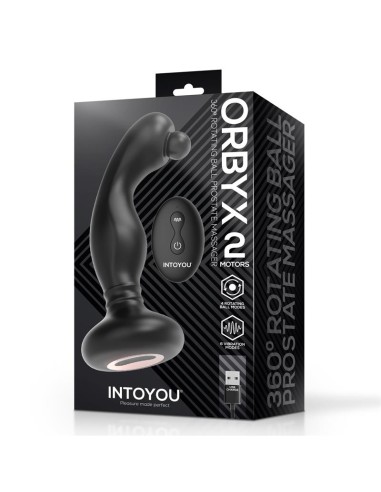 Orbyx Masajeador Prostático con Rotación, Vibración y Control Remoto