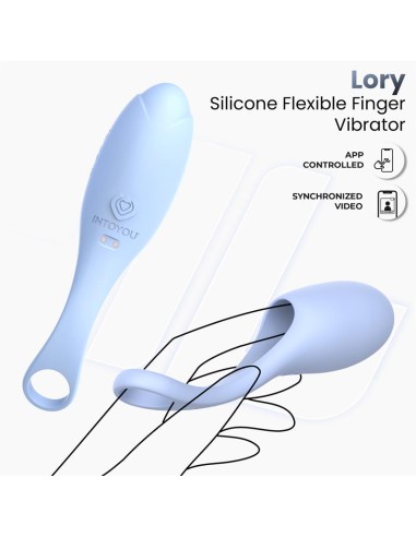 Lory Estimulador para el Dedo con Vibración y APP