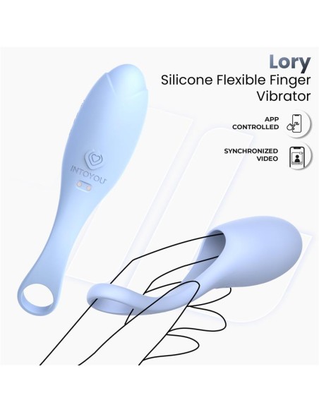 Lory Estimulador para el Dedo con Vibración y APP
