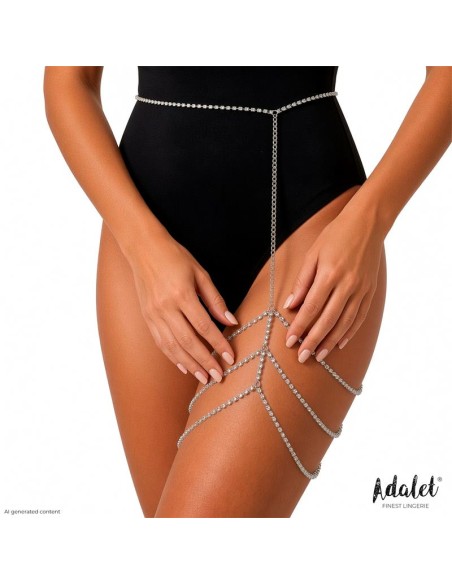 Lydia Liguero Plateado Talla Única