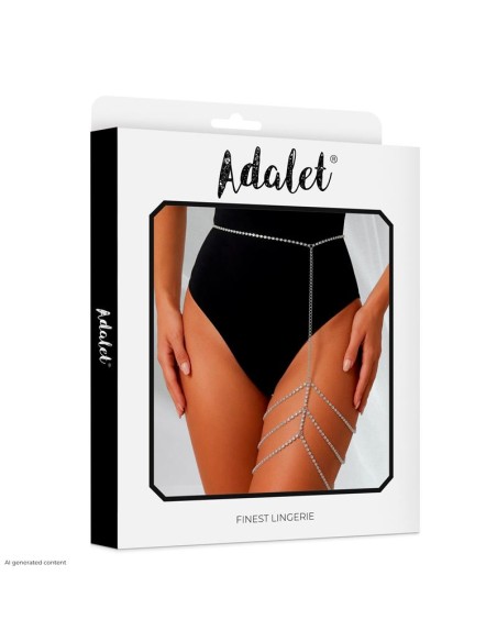 Lydia Liguero Plateado Talla Única