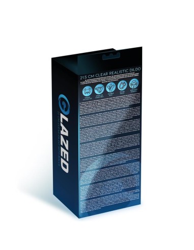 Dildo Realista Material Cristalino 21,5 cm
