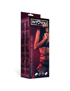 Set de Bondage para Principiantes Starters 4 Piezas Rojo 2