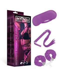 Set de Bondage para Principiantes Beginners 3 Piezas Púrpura