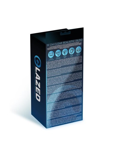 Dildo Realista Material Cristalino 19 cm