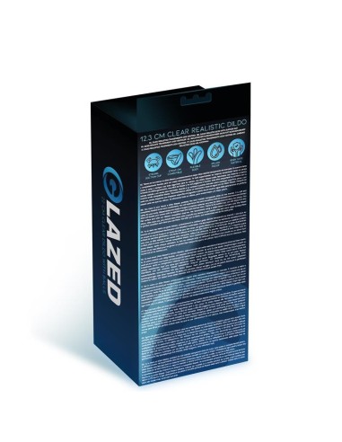 Dildo Realista Material Cristalino 12,3 cm