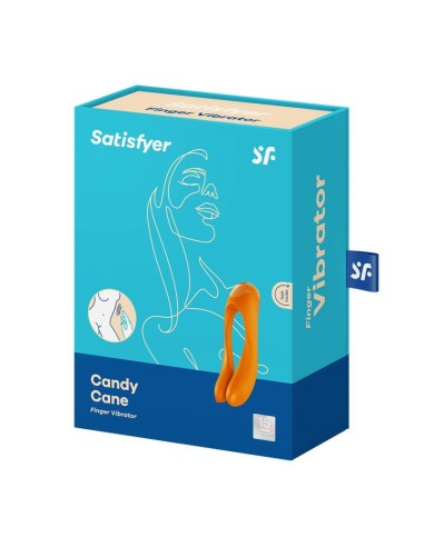 Vibrador Candy Cane Naranja