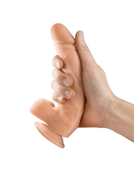 Zane Dildo Realista con Testículos Natural 7,6 - 19.5 cm