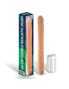 Trent Dildo Doble Realista Natural 17,3 - 44 cm
