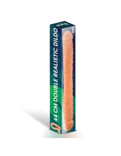 Trent Dildo Doble Realista Natural 17,3 - 44 cm 2