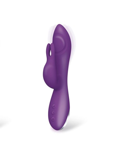 No. Eleven Vibrador con Conejito, Punto G y Fución de Pulsación USB Margnético Silicona