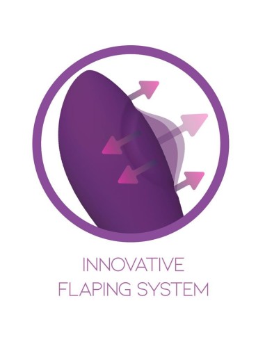 No. Nine Vibrador Punto G Función de Pulsación USB Magnético Silicona