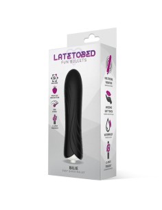 Bilie Bala Vibradora Easy Quick Silicona Negro 2