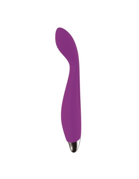 No. Ten Vibrador Hiper-Flexible Punto-G USB Magnético Silicona