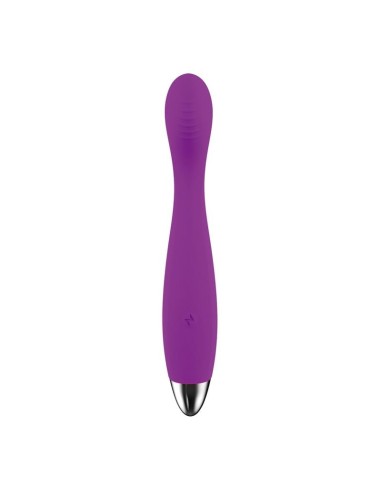 No. Ten Vibrador Hiper-Flexible Punto-G USB Magnético Silicona