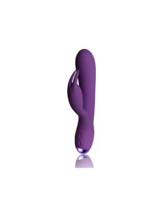 Flutter Rabbit Vibrador con Conejito 2 Motores Púrpura 2