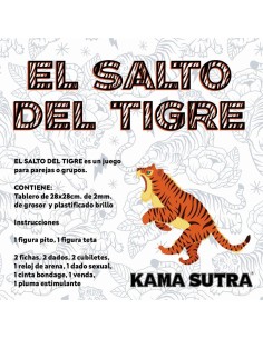 Juego de Mesa el Salto del Tigre Erótico 2