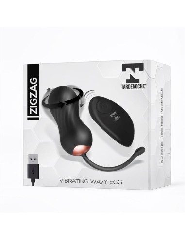 Zigzag Huevo Zigzageante y Vibrador con Control Remoto