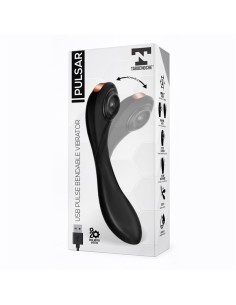 Pulsar Vibrador con Esqueleto Articulado Silicona USB 2