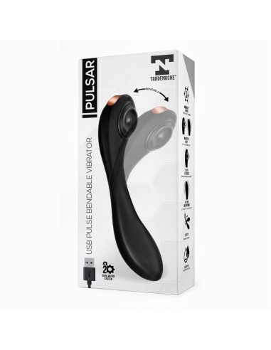 Pulsar Vibrador con Esqueleto Articulado Silicona USB