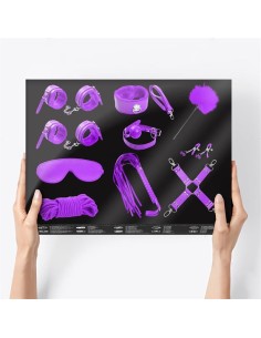 Set Bondage de 10 Piezas Púrpura