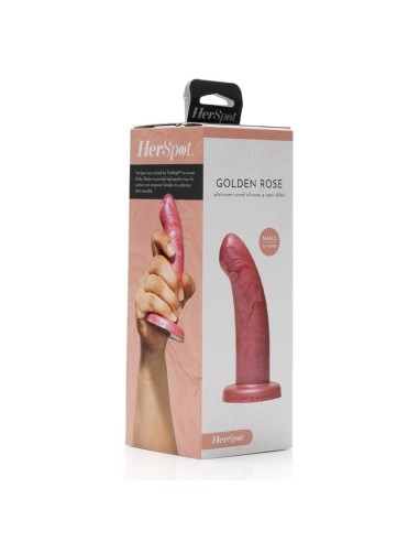 Herspot Dildo Golden Rose Talla Pequeña