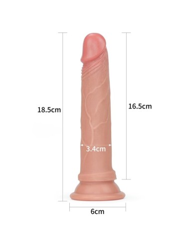 Dildo Nature 7 Silicona Líquida Natural