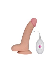 Dildo The Ultra Soft Dude con Vibración 8.8 Natural