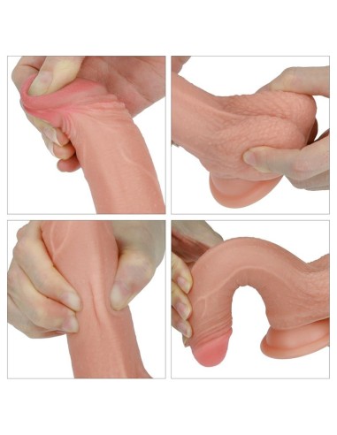 Dildo Nature 7 Silicona Líquida Natural