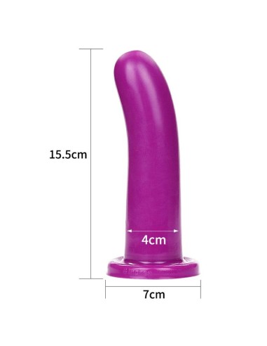 Estimulador Holy Dong 6 Silicona Líquida Púrpura