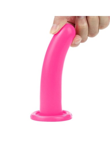 Estimulador Holy Dong 5.5 Silicona Líquida Rosa