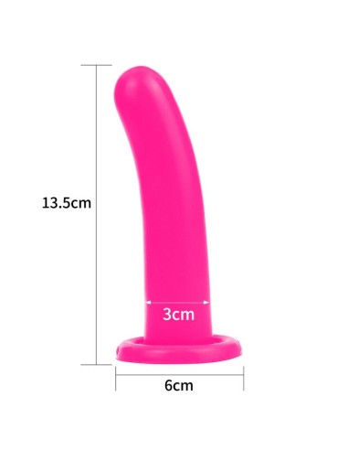Estimulador Holy Dong 5.5 Silicona Líquida Rosa