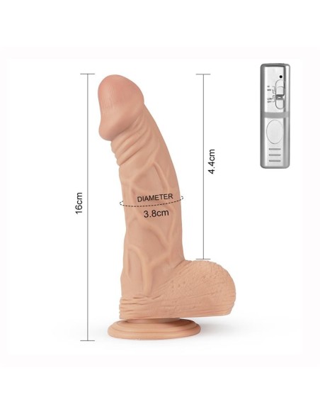 Dildo Real Extreme Dildo con Vibración 9 Natural