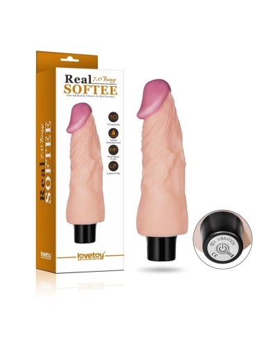 Vibrador Real Softee 7 Natural