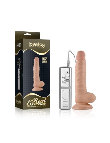 Dildo Real Extreme con Vibración 8.5 Natural