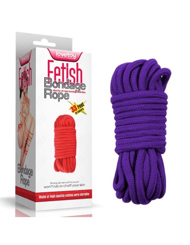 Cuerda Bondage Suave Púrpura