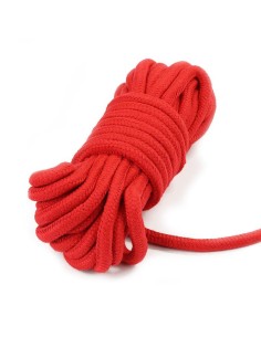 Cuerda Bondage Suave Rojo 2