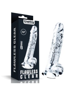 Dildo Flawless Clear 7.5 Transparente 2