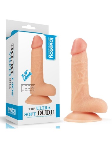 Dildo The Ultra Soft Dude 7 Natural