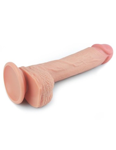 Dildo Nature 8.5 Silicona Líquida Natural
