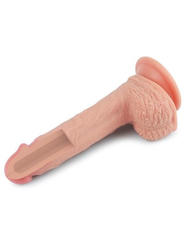 Dildo Nature 8.5 Silicona Líquida Natural