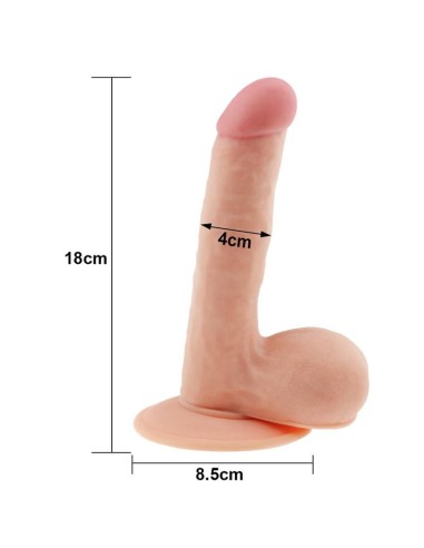 Dildo The Ultra Soft Dude 7.5 Natural