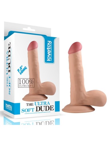 Dildo The Ultra Soft Dude 7.5 Natural