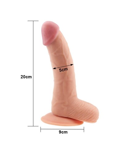 Dildo The Ultra Soft Dude 8.8 Natural