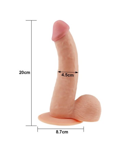 Dildo The Ultra Soft Dude 8.8 Natural