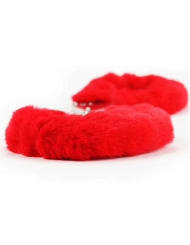 Esposas Metálicas con Pelo Rojo