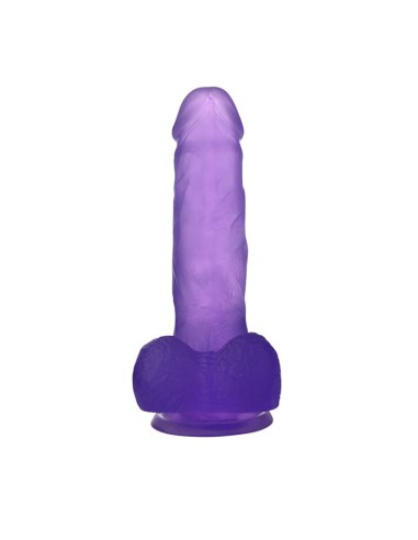 Dildo Jelly Studs 7 Púrpura